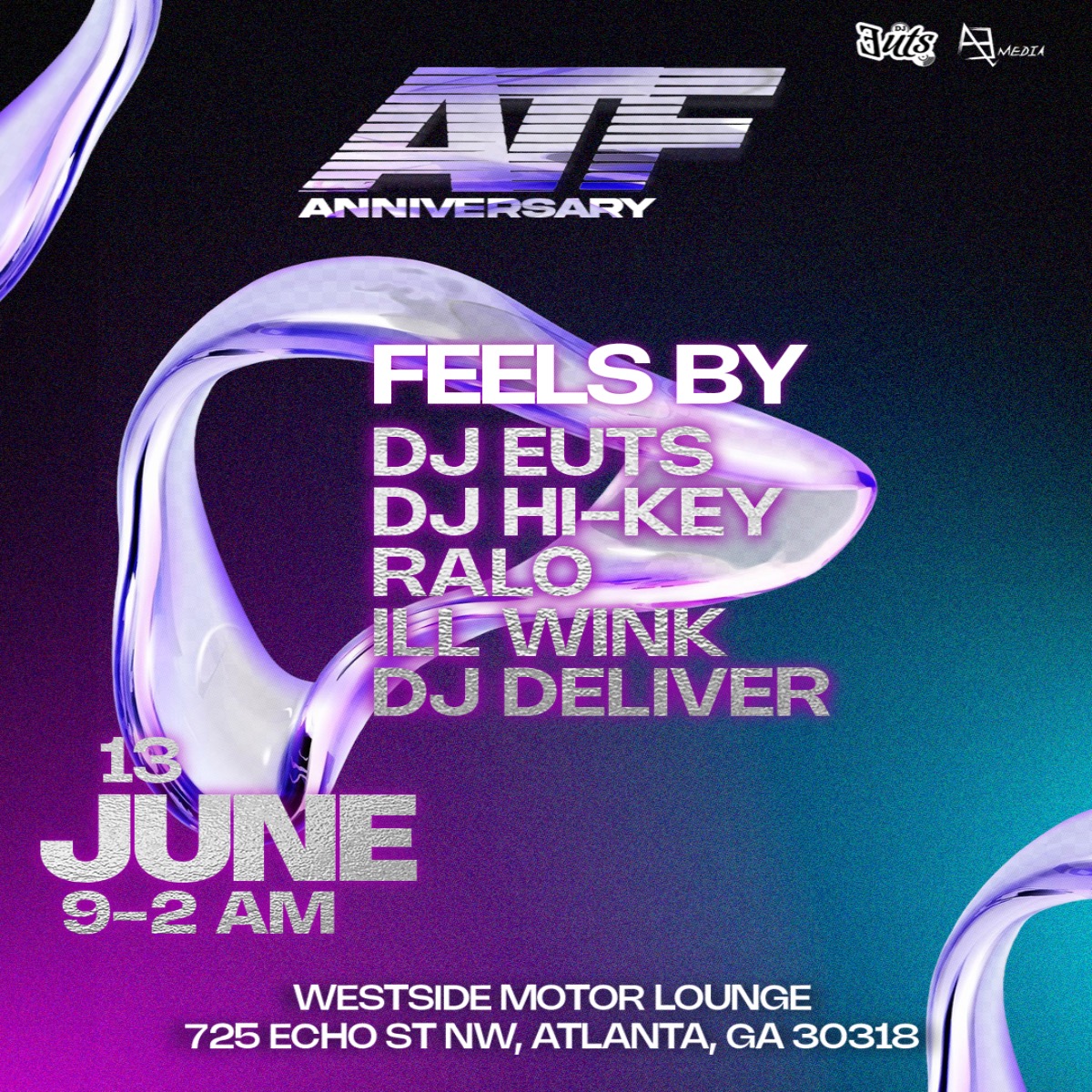 All The Feels 6th Anniversary | 06/13/2025 9:00 PM