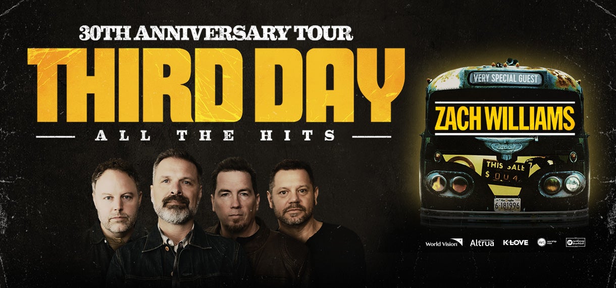 THIRD DAY 30th Anniversary Tour with very spe | 05/10/2026 7:00