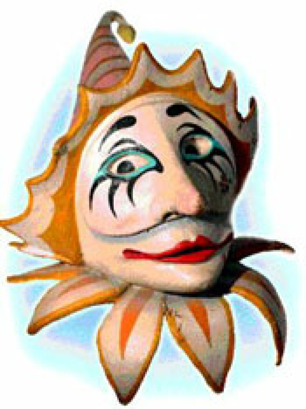 Clown head set piece from The World  of Sid & Marty Krofft