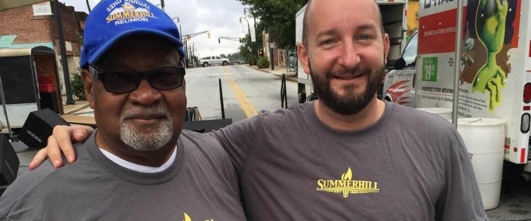 Summerhill Residents Geoff Heard (left) and Bryan Adams (right)