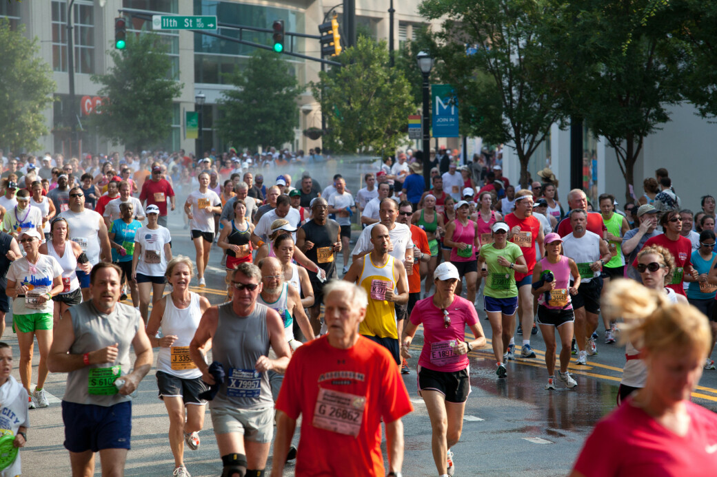 Peachtree Road Race 2012