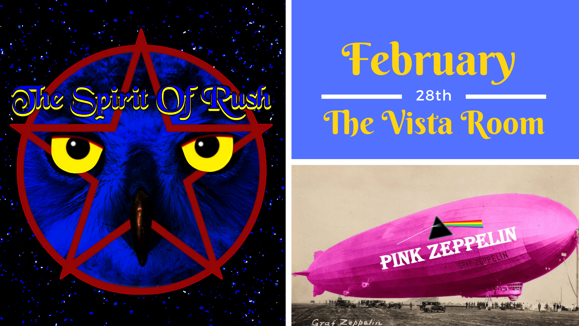 The Spirit of Rush + Pink Zeppelin