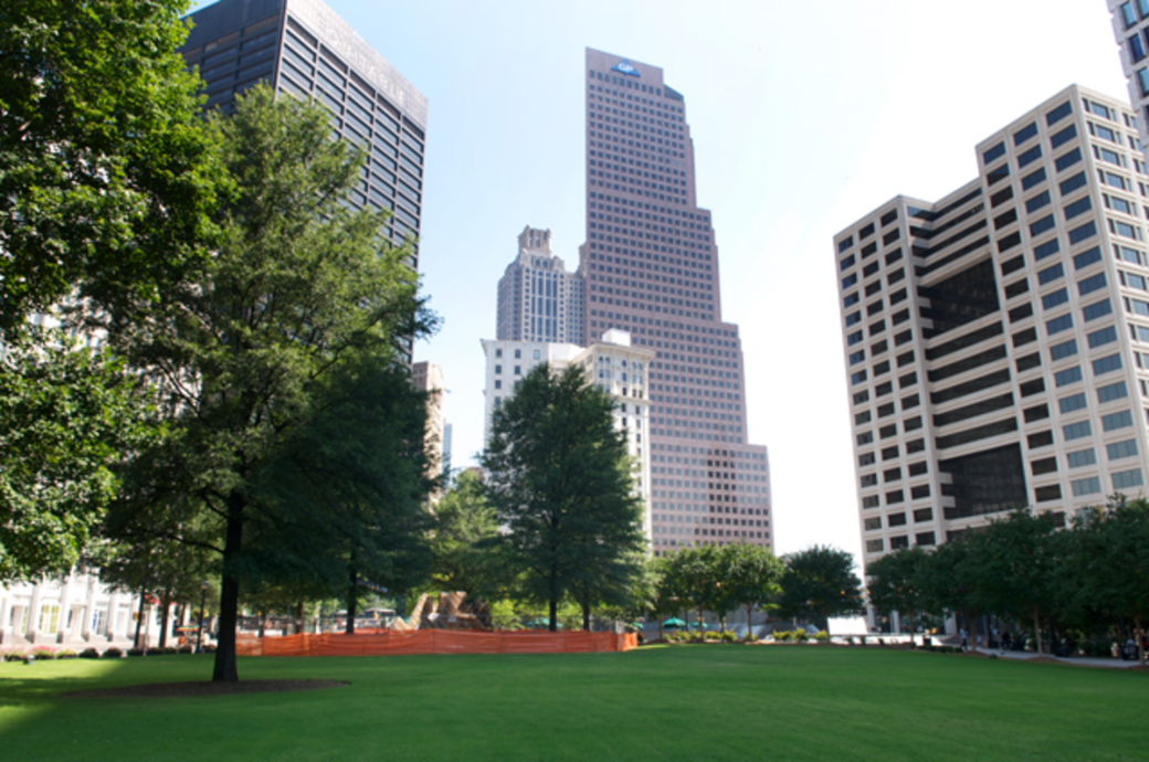 Woodruff Park Downtown Atlanta