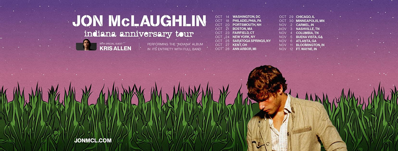 Jon Mclaughlin With Special Guest Kris Allen | Creative Loafing