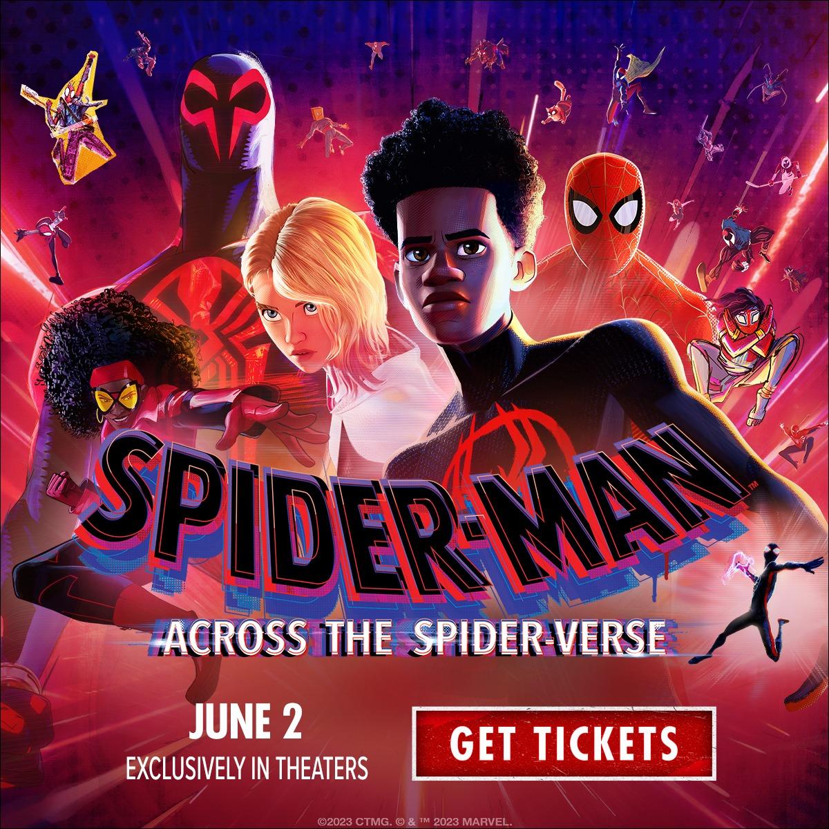 Buy Spider-Man: Across the Spider-Verse Movie Tickets
