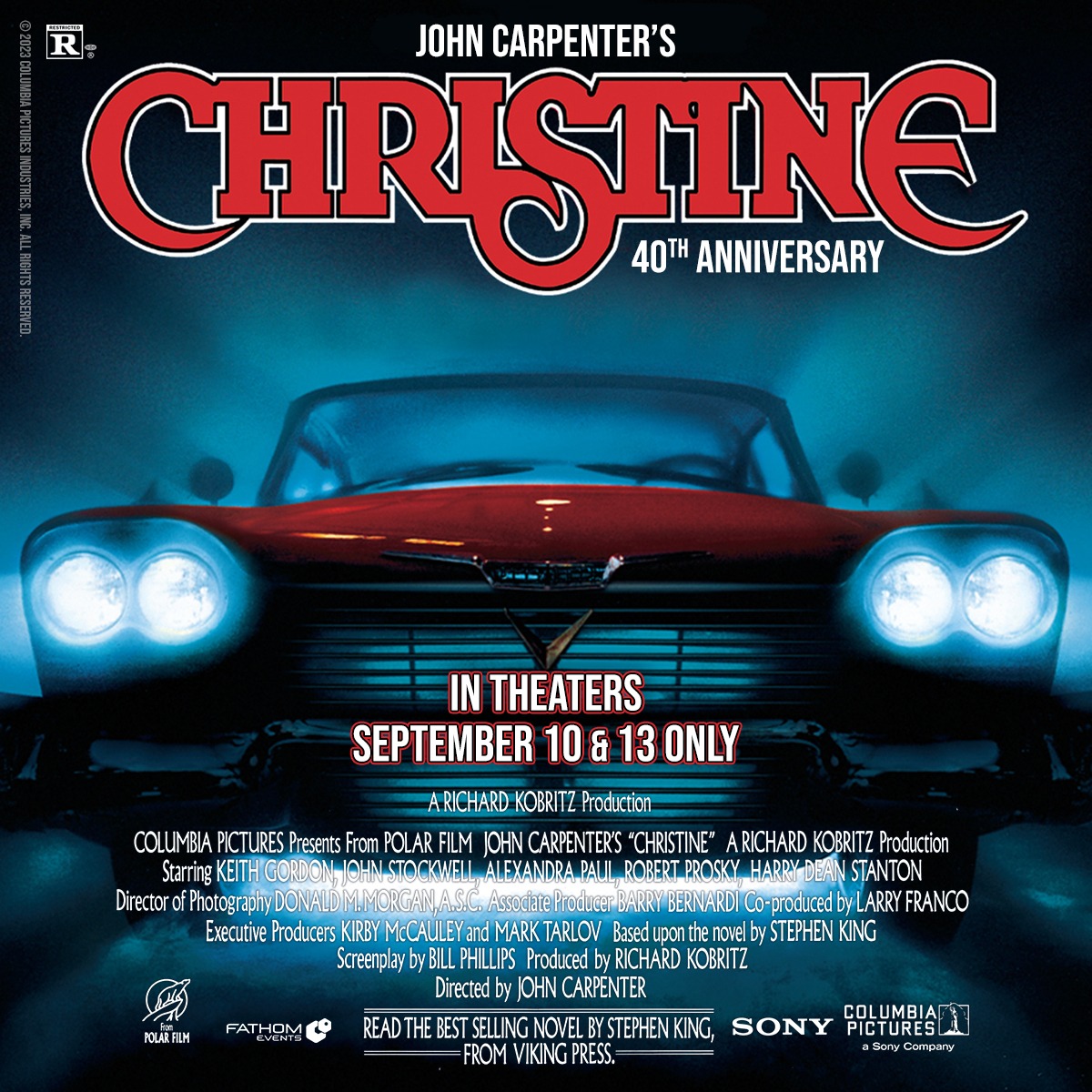 John Carpenter's 'They Live' & 'Christine' Are Getting 2023 Theatrical  Re-Releases for Their Anniversaries