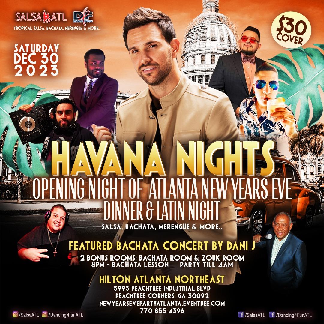 Havana Nights Pre-New Year's Eve Latin Night Atlanta