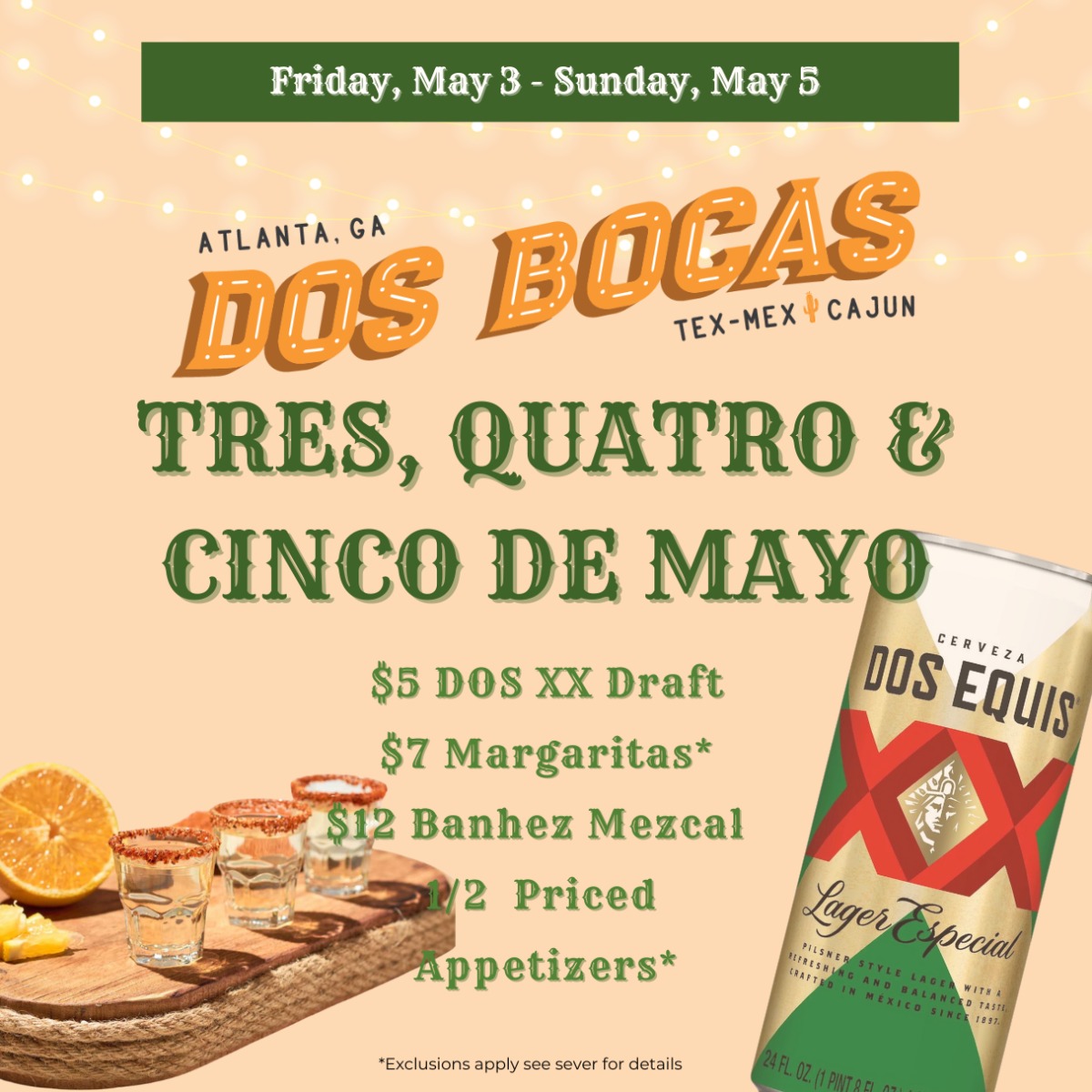 $5 BEER & MARGARITAS (Instagram Post (Square)) (2)