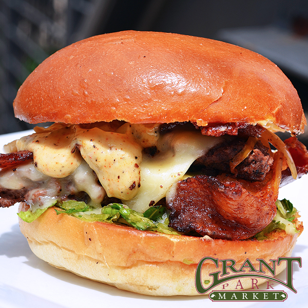 The French Smash Burger   Grant Park Market Gather