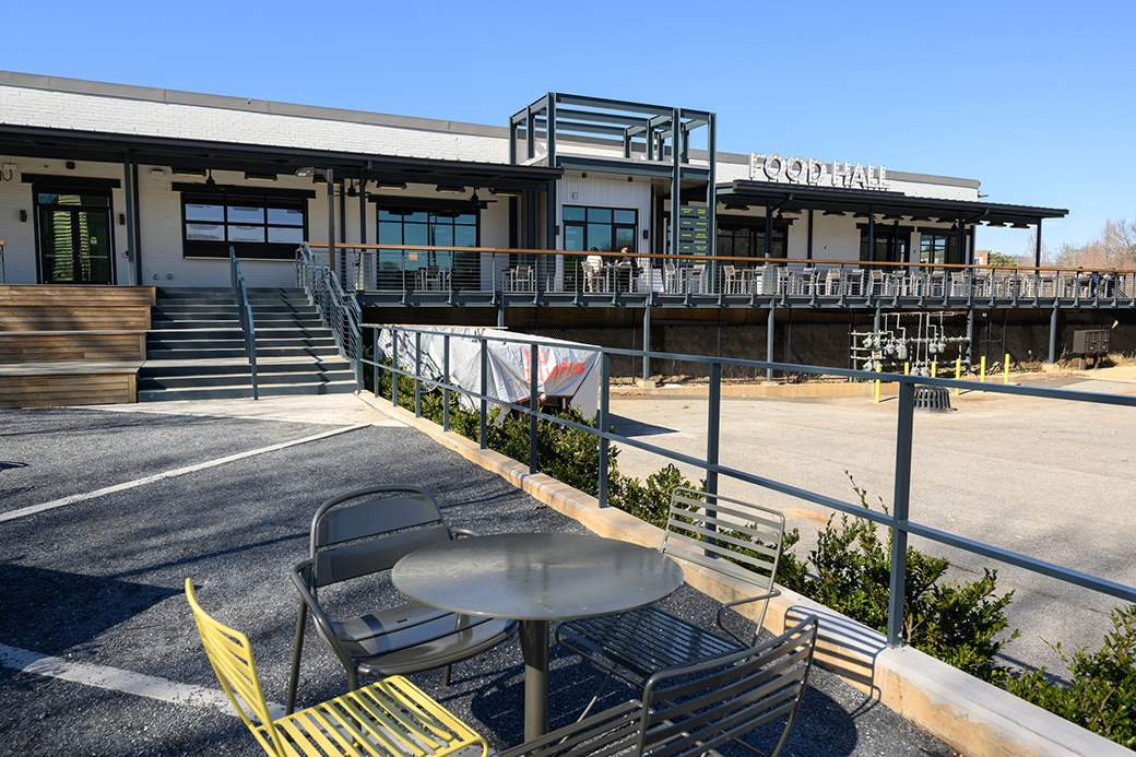 Lee+White Food Hall Exterior 2