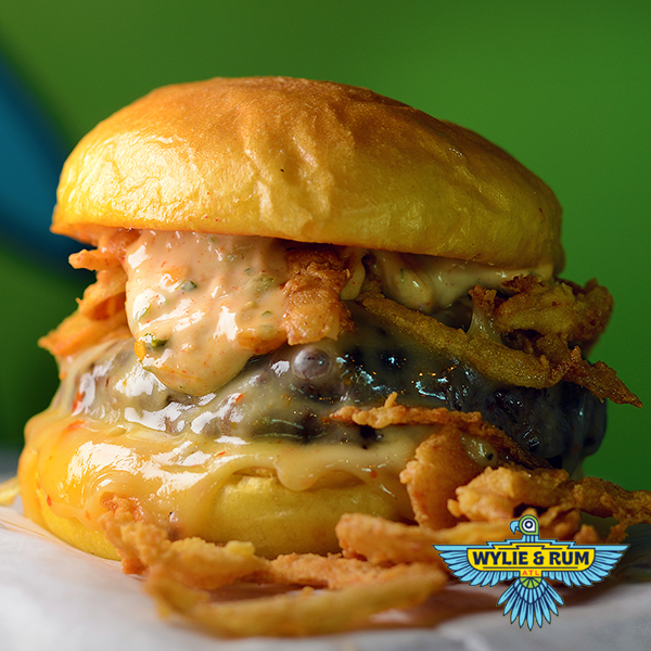 Island Burger   Wylie & Rum