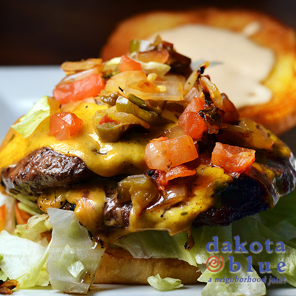 The Rio Grande Burger   Dakota Blue