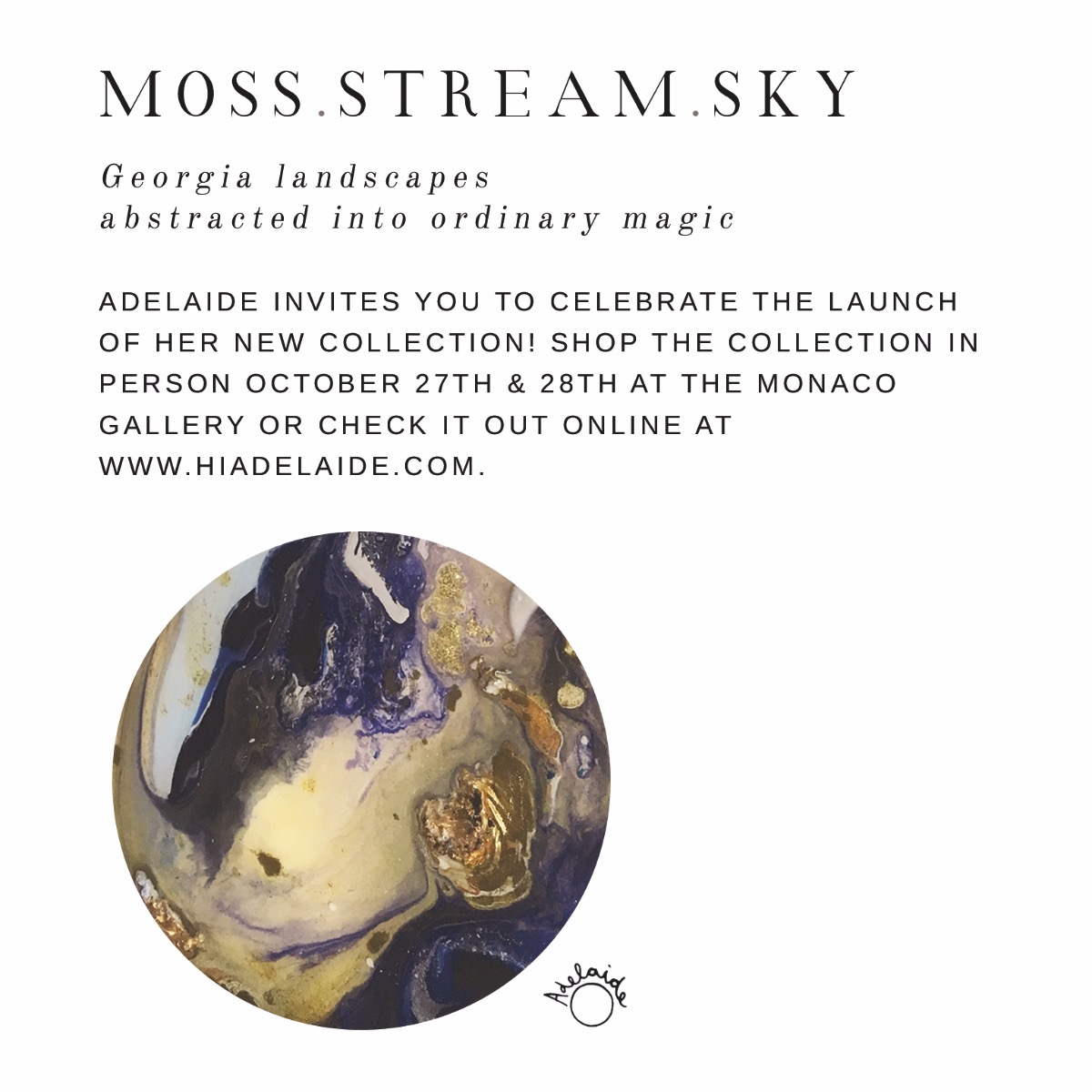 Moss Stream Sky Invitation PAPERLESSPOST