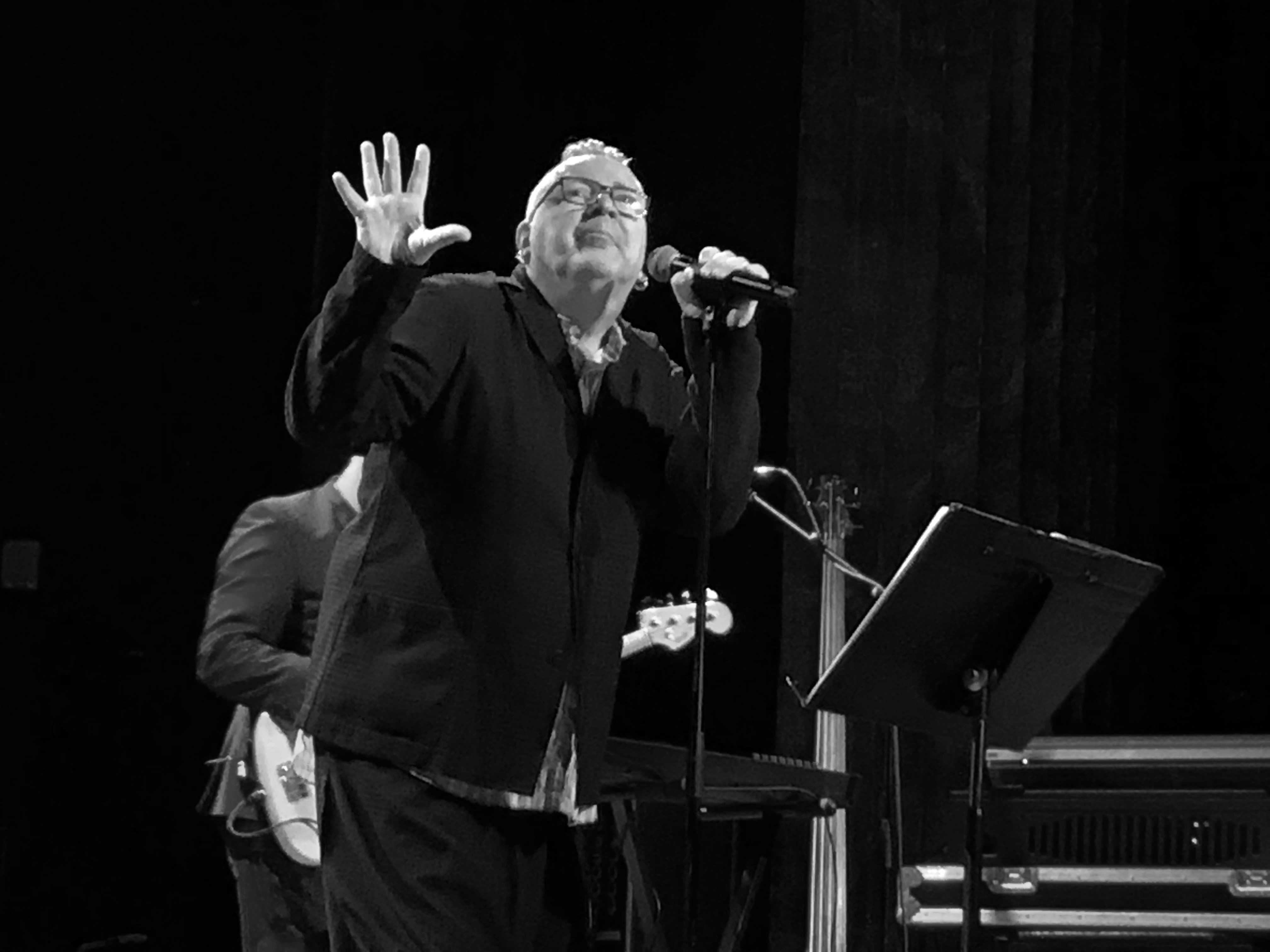 WE WANT YOUR BODY: John Lydon on stage at Variety Playhouse. Photo by Chad Radford.