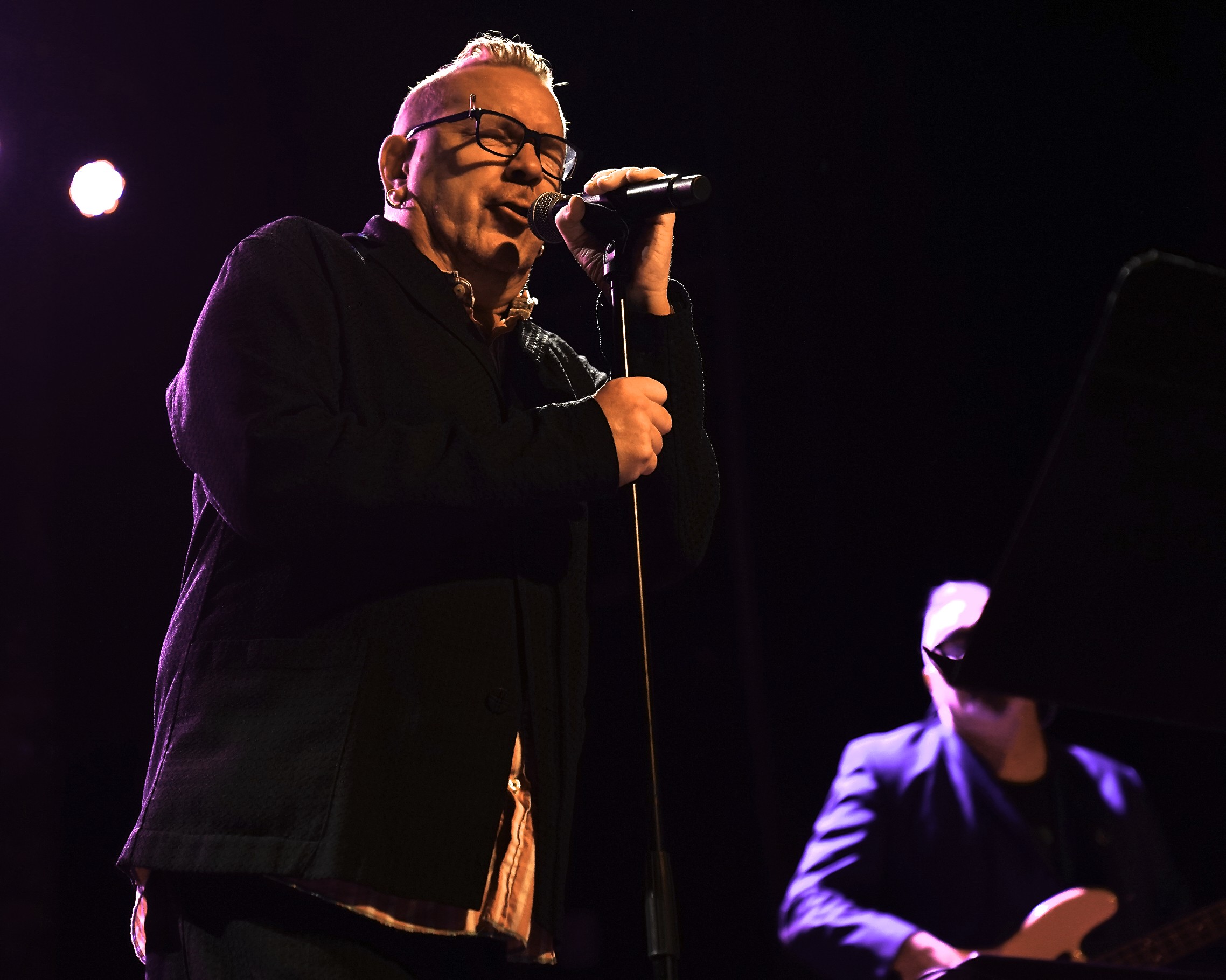 ROTTEN TO THE CORE: John Lydon opened Public Image Ltd's Oct. 10 show at the Variety Playhouse with "Deeper Water" from 2012's "This Is PiL." Photo by Perry Julien.