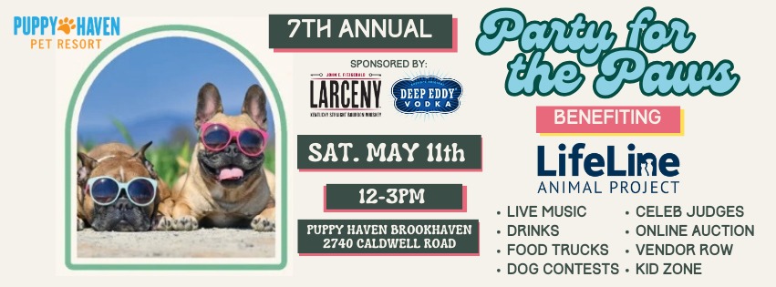 Party For The Paws (Facebook Cover)