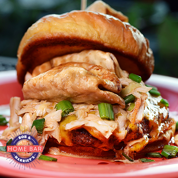 Bob And Harriett's Burger   Bob And Harriett's Home Bar