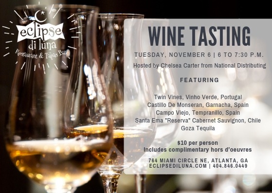 Wine Tasting November2018 V2