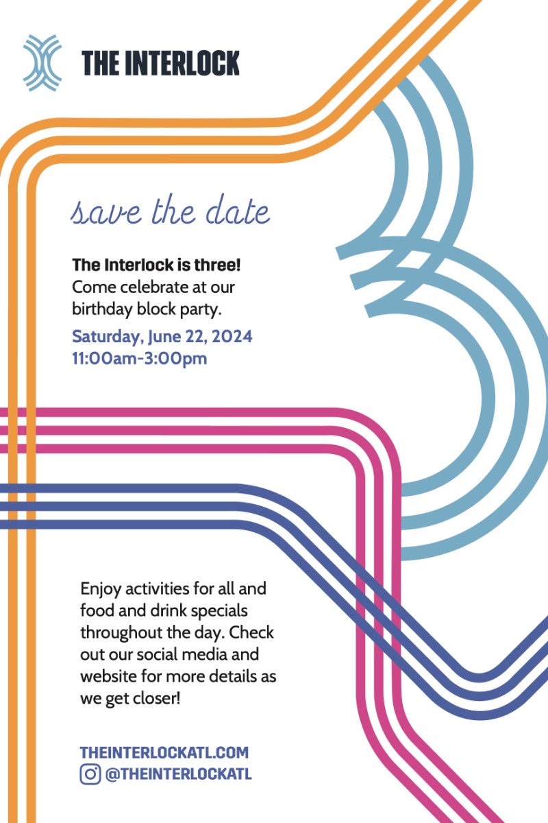 The Interlock 3rd Birthday Save The Date 24x36 Poster FINAL