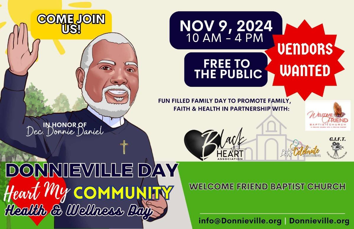 Donnieville Day Flyer Banner