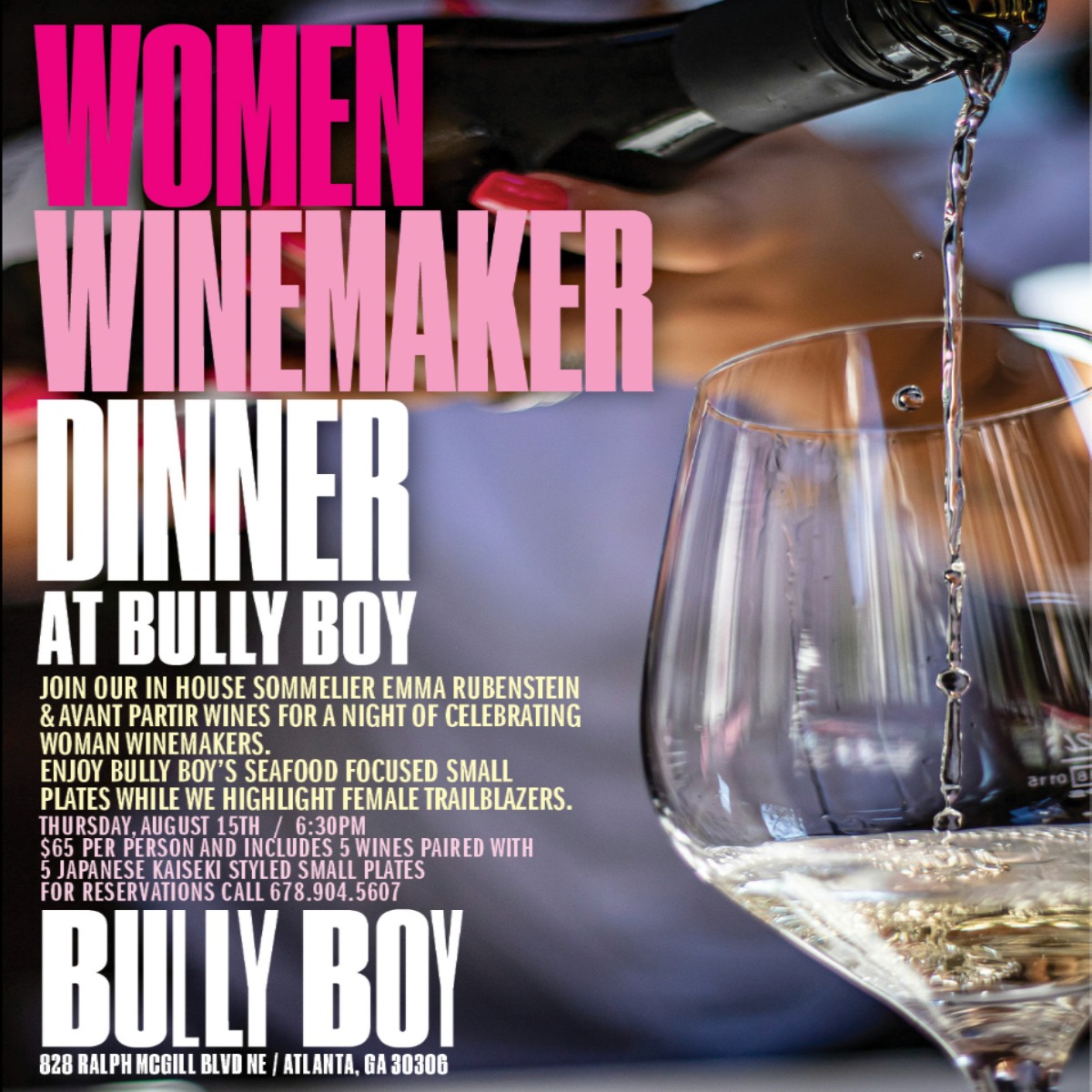 Women Winemaker Dinner