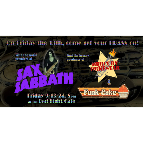 Brass Night Sax Sabbath Funk Cake Mercury Orkestar Red Light Cafe Atlanta Ga Sep 13 2024 SQ