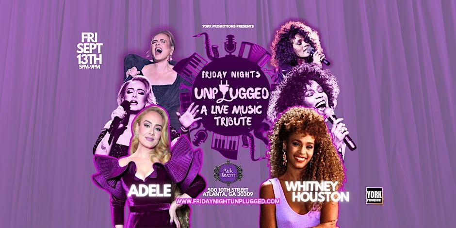 Whitney Houston Vs Adele Tribute Concert At Park Tavern
