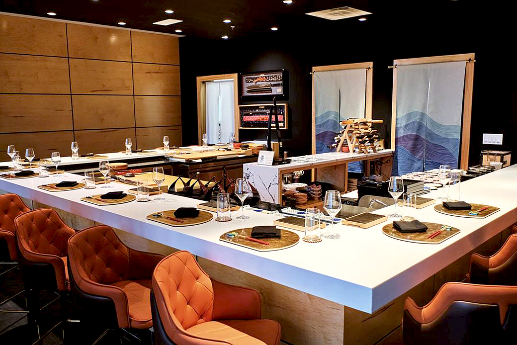 Omekase Table Interior