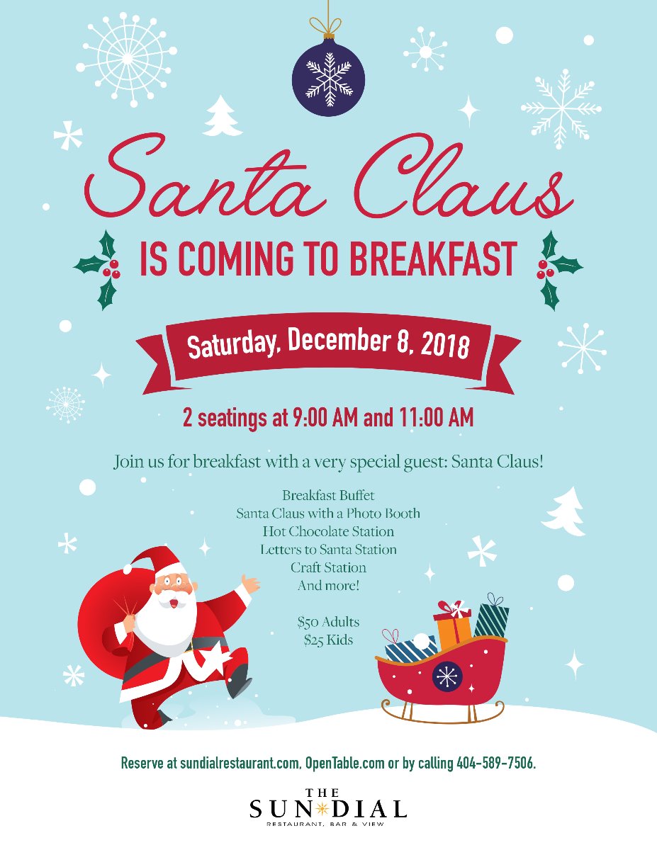 Breakfast With Santa Flyer