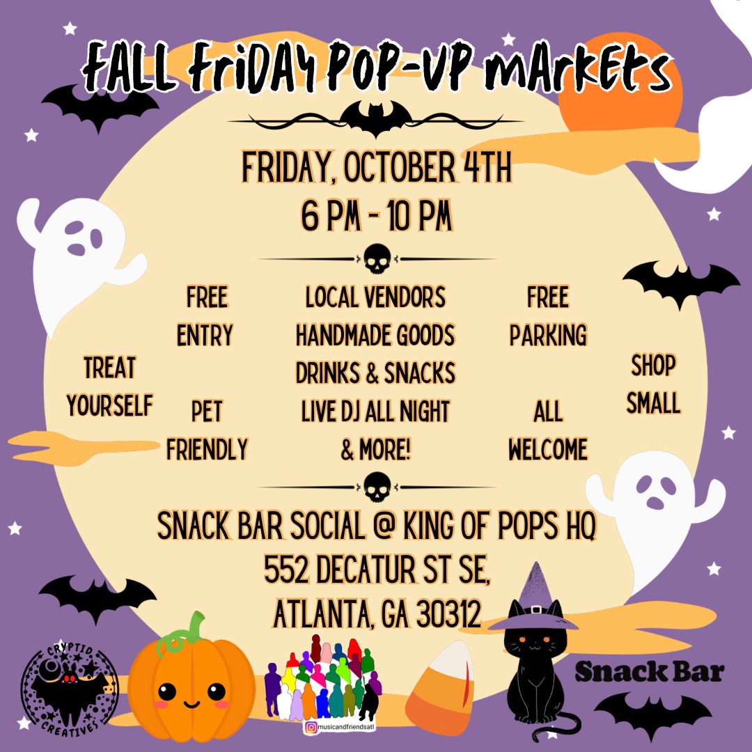 Fall Friday Pop Up Markets   2