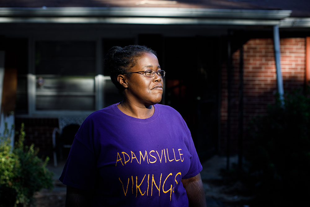 “What I am expecting from the new mayor and what my neighborhood on the Westside needs from the new mayor are more activities for the kids. Give them something to do besides run in the streets. When I was growing up we had a whole plethora of after school activities.  There is nothing for them to do nowadays, so they find trouble. I would like my son to have access to something that stimulates his mind and makes him think. Another thing, the safety of the neighborhood. It's so many abandoned houses. They say we are getting grants from the stadium, but we we don’t see it on this side of the westside, we tried to purchase the house up the street, but nobody knows who owns the property. We can’t get any information from the city, but these abandoned houses are giving these kids opportunities that they can get hurt."