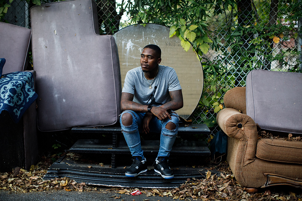 “I've been staying here all my life. I feel like I need more opportunities and more jobs for people who messed up in their previous life. You know, who's trying to change or whatever. That’s what I feel like we need, like a second chance. I'm happy they passed that marijuana law, but before that you get caught with a blunt or whatever, they take your license. You don't have a license, you can't drive. Most folks who get locked up or get into it with the law get out on probation. Now you on probation and you can't even get a job. I hate it like that, but I guess that's just how it is. At the end of the day, your bills still due, your rent is still due. If you give a lot of people jobs and we can help build the community or whatever, but if you don't give effort, they only do what they know. They need to make a better opportunity for the city so it wouldn't be all this killing and all this violence because everyone is working and nobody is on the streets. Everybody isn't living in fear or scared.”