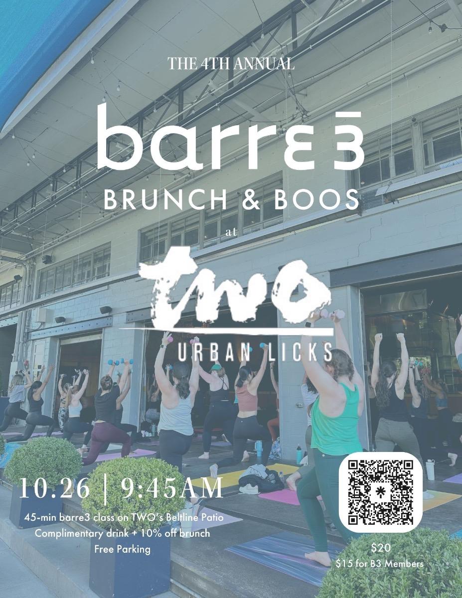 Barre3 Brunch & Boos At TWO 2024