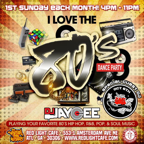 I Love The 80s Red Light Cafe Atlanta Ga 2024 10 06 Square