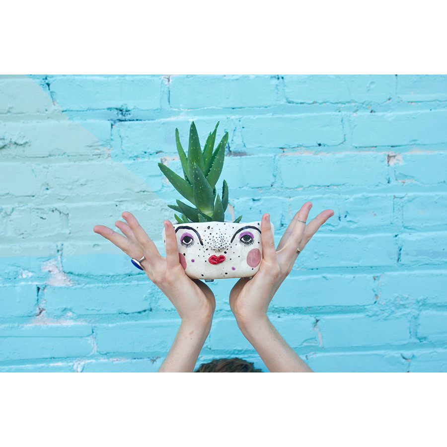 Magic Lady Planter Pot