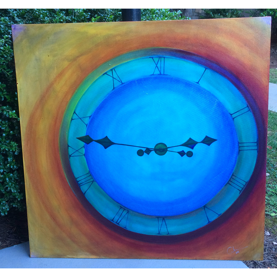 Vibrant Time Painting