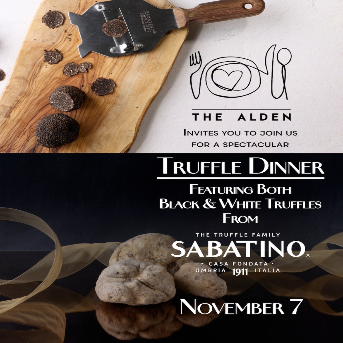 TruffleDinnerGraphic