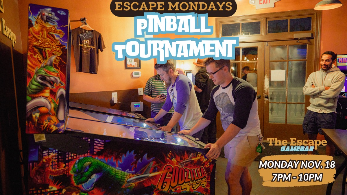 Escape Mondays Pinball Tournament