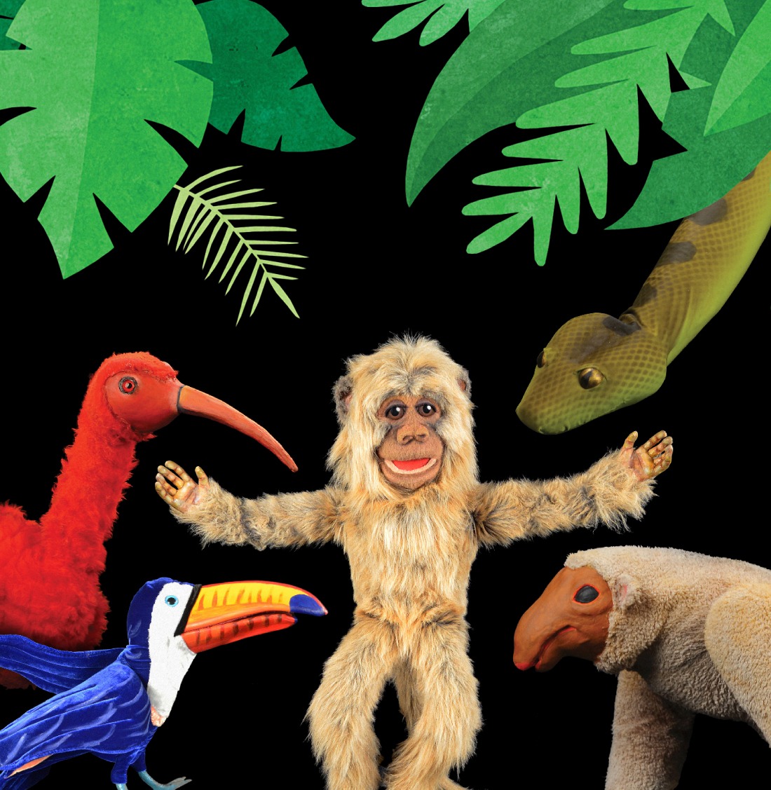 17 18 Rainforest Adventures Puppet Promo Photo