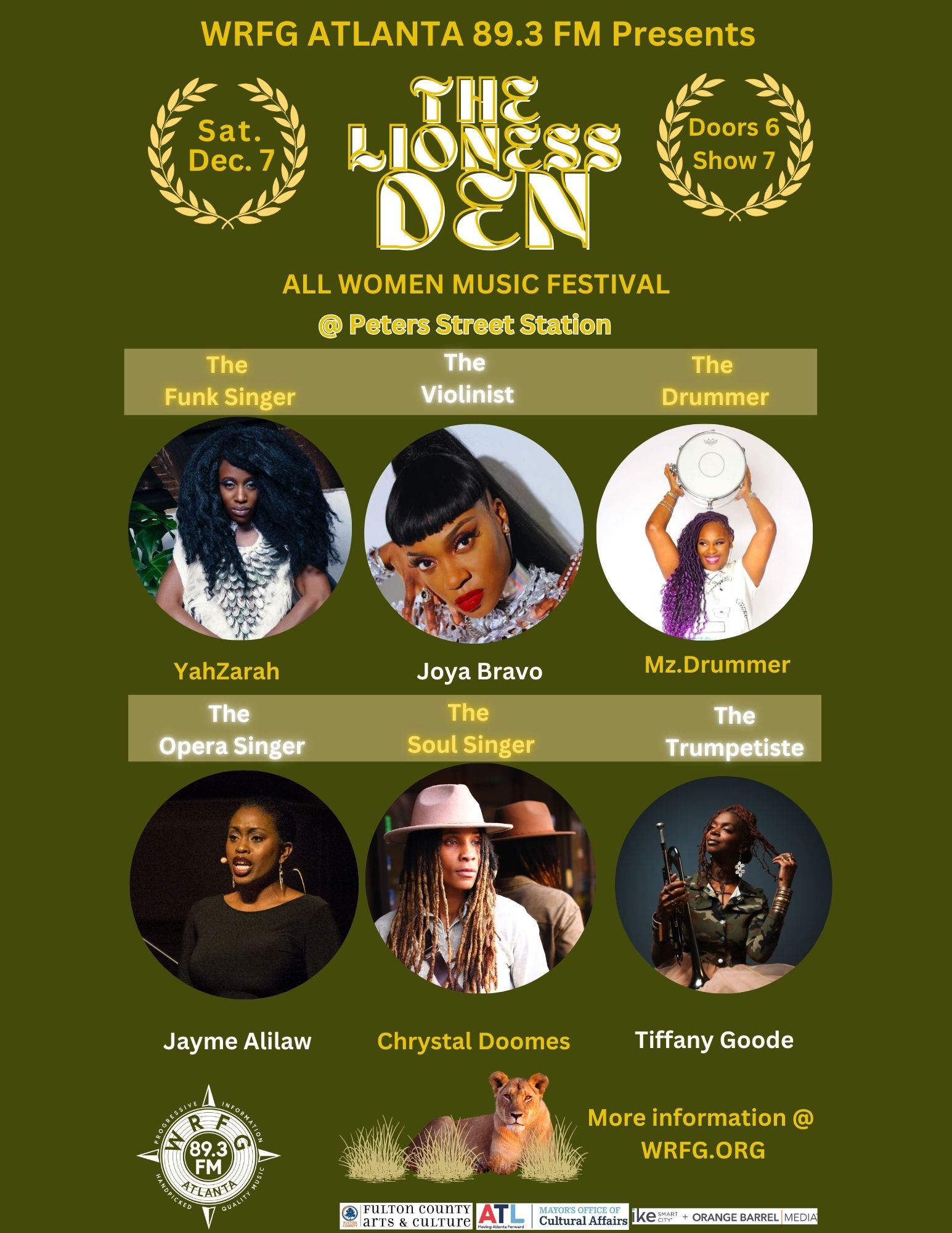 Copy Of The LIONESS DEN 1080 X 1920  Event Postings LP