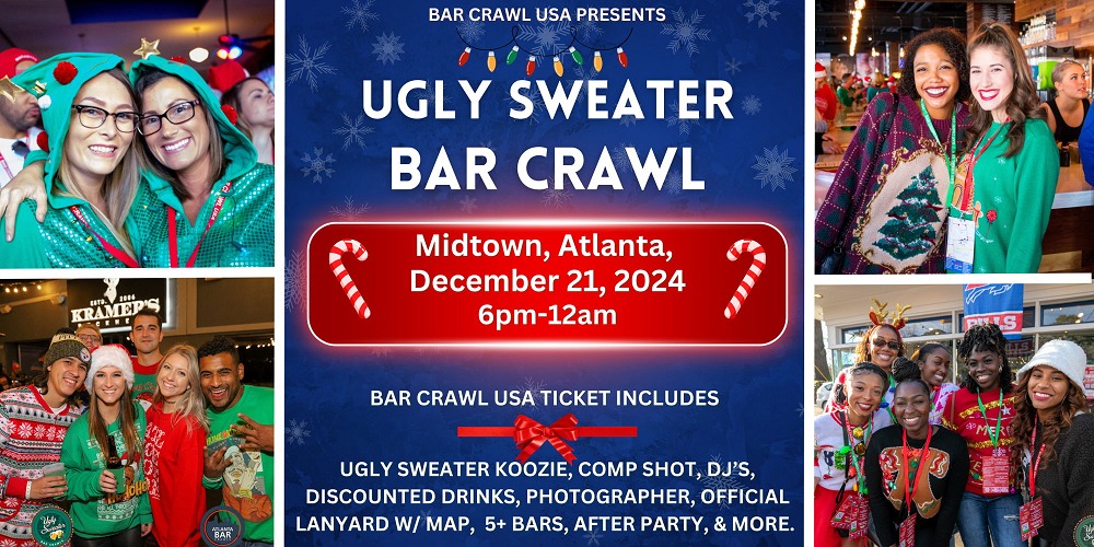 Ugly Sweater Bar Crawl