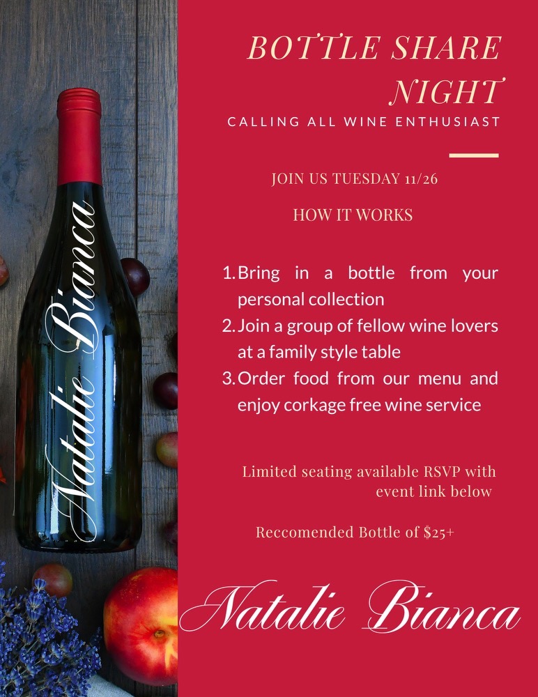 Violet Bottle Elegant Wine Menu (2)