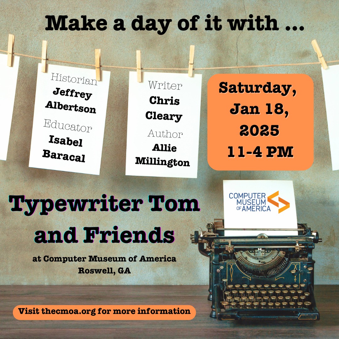 Typewriter Tom & Friends (Instagram Post)