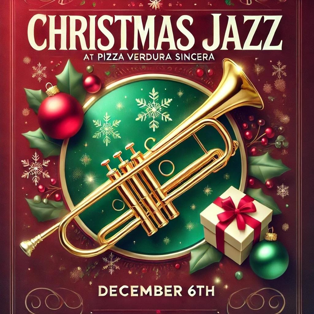 Holiday Jazz Event Flyer