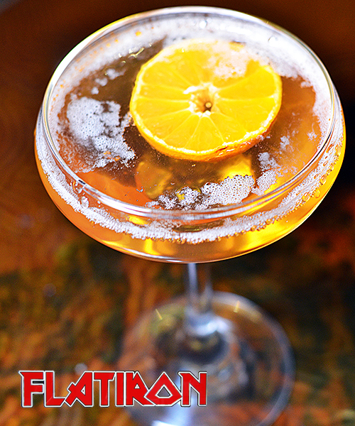 Flatiron   Fruitcake Martini