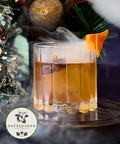 Cattle Shed   Chicory Cinnamon Pecan Old Fashioned