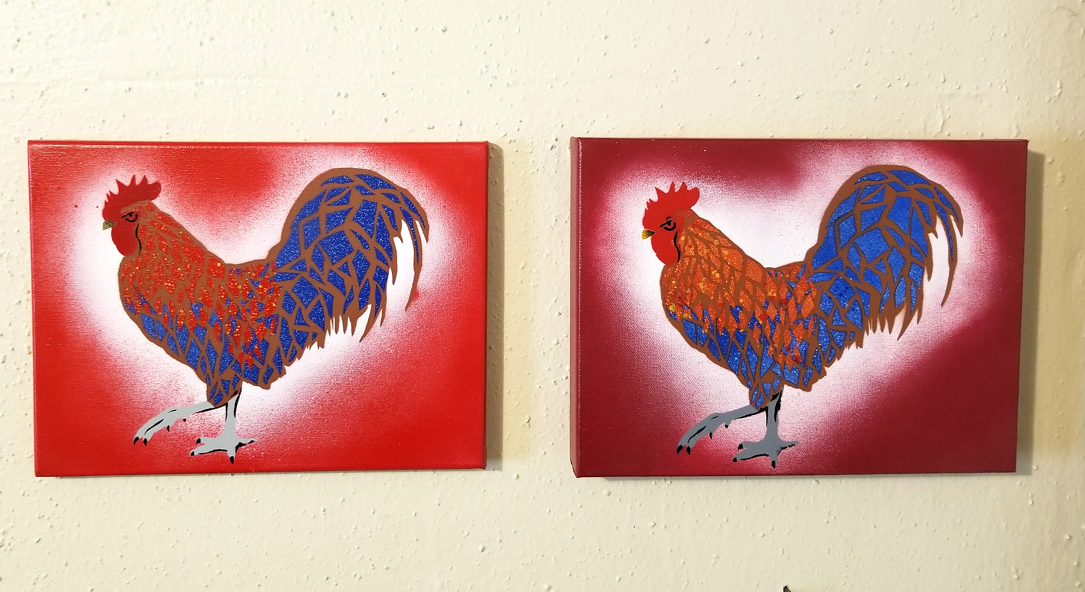 2 Roosters