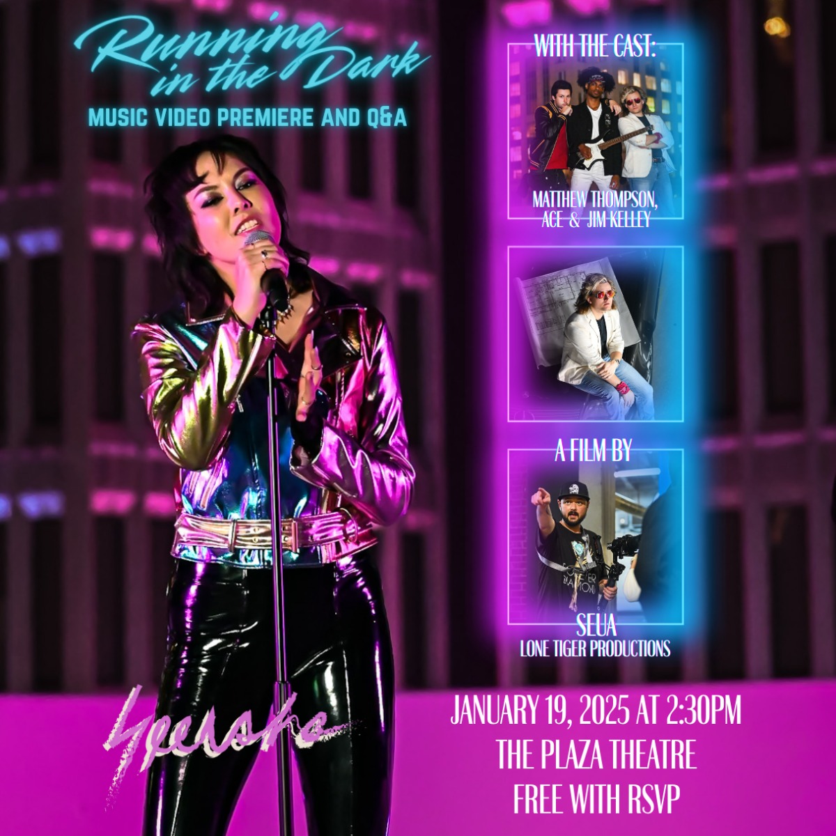 IG Running In The Dark Premiere Poster  Seersha (Instagram Post) (1)