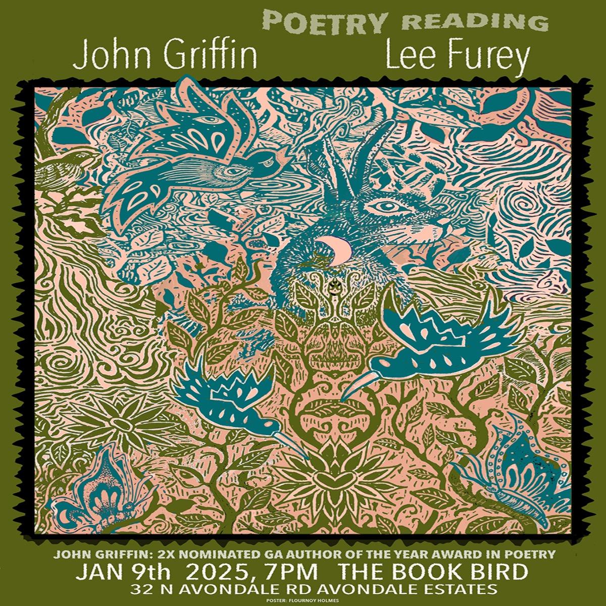 J GRIFFIN POET POSTER BOOK BIRD Copy