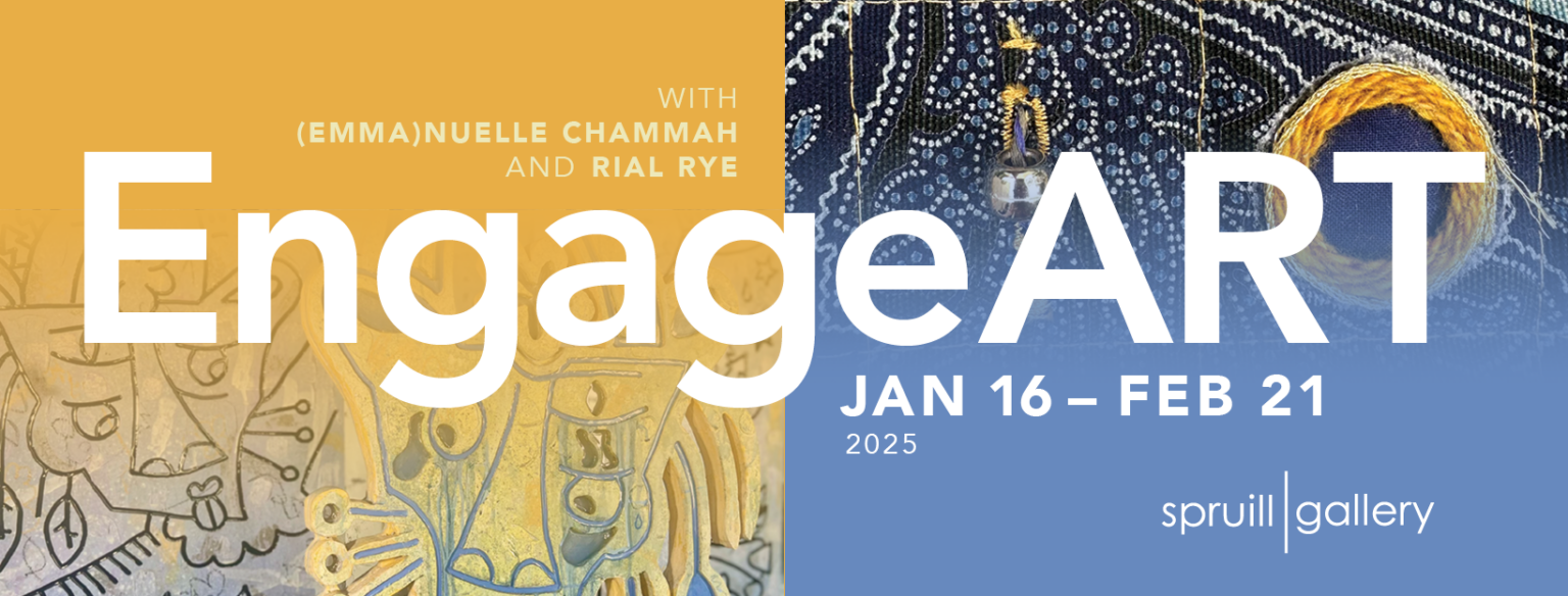 Spruill 2025 EngageART Exhibit FB Cover 820x312 1 1536x584
